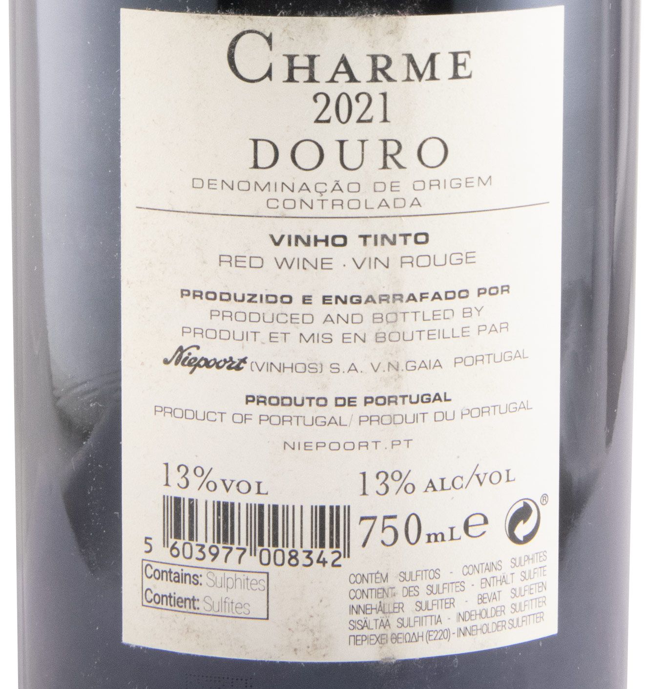 2021 Niepoort Charme tinto