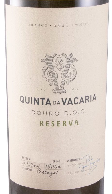 2021 Quinta da Vacaria Reserva white 1.5L