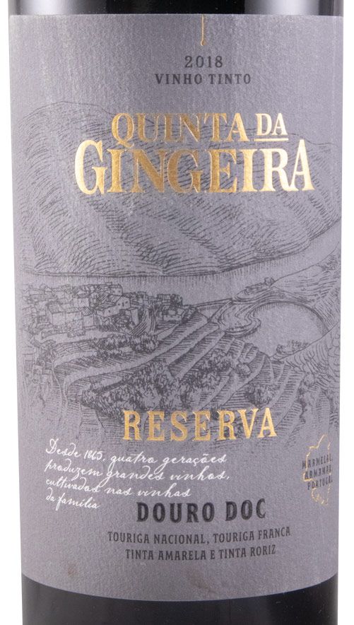 2018 Quinta da Gingeira Reserva red