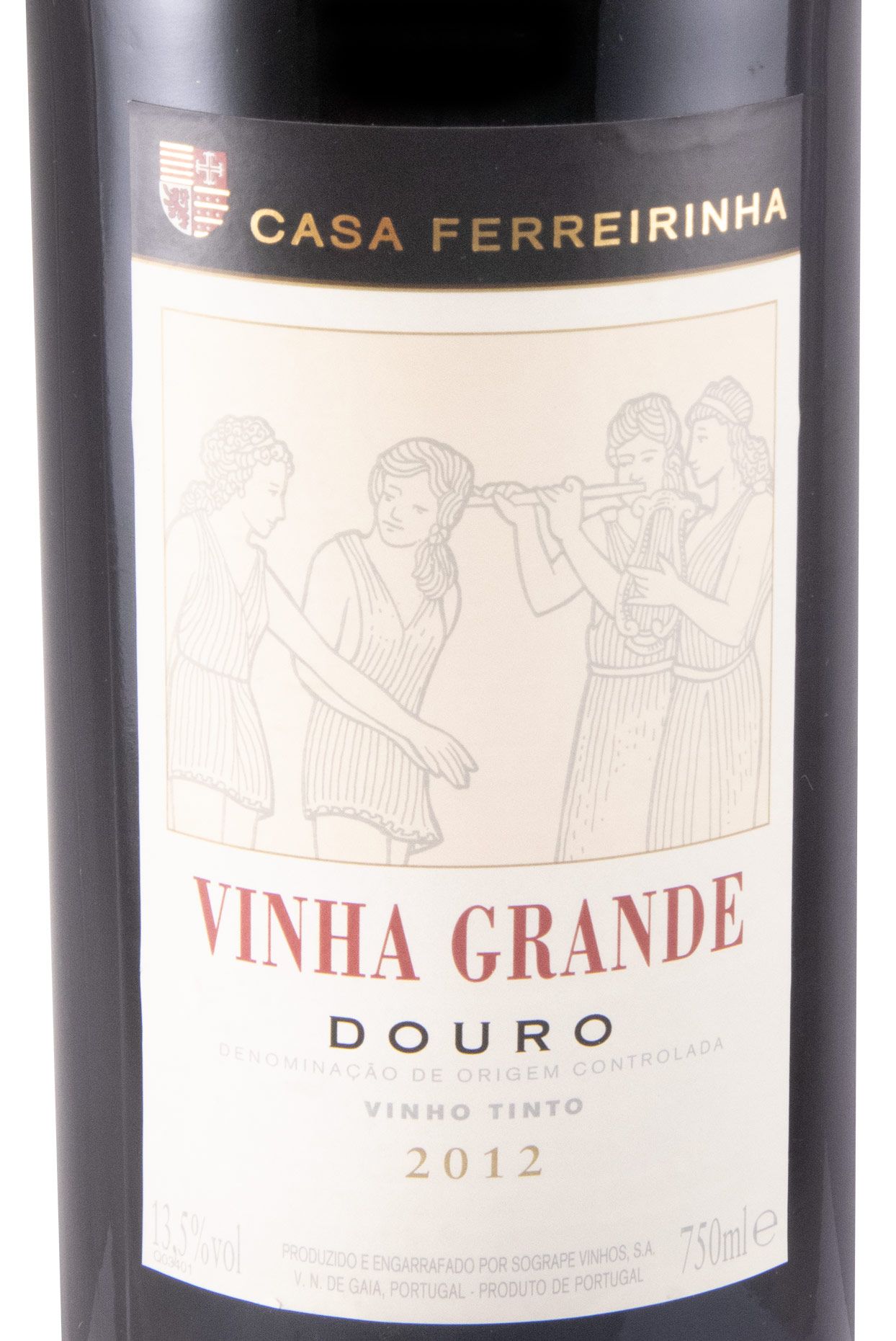 2012 Casa Ferreirinha Vinha Grande red