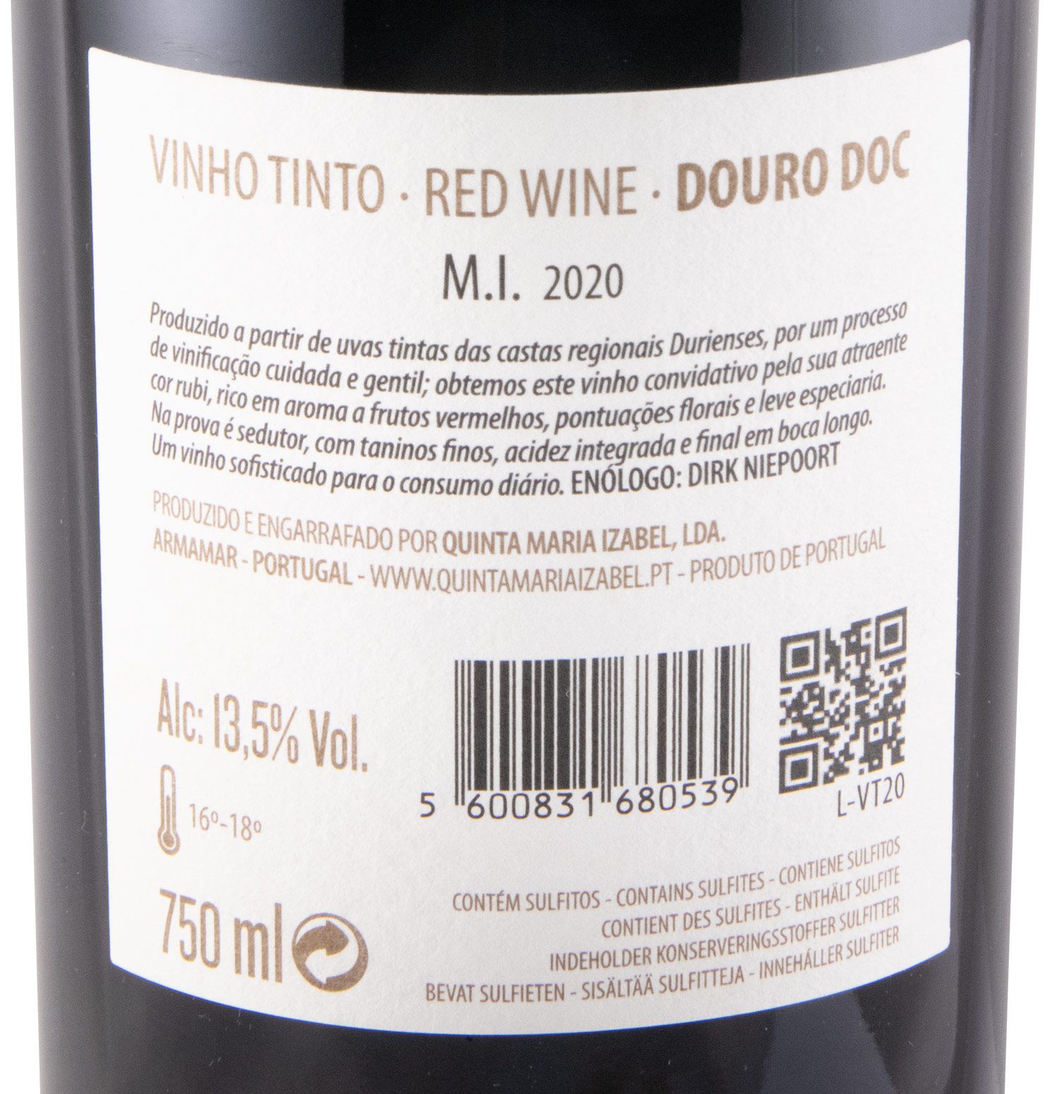 2020 Quinta Maria Izabel MI tinto