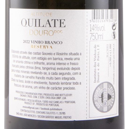 2022 Quilate Reserva white