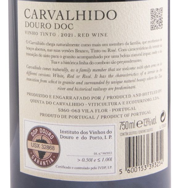 2021 Carvalhido tinto