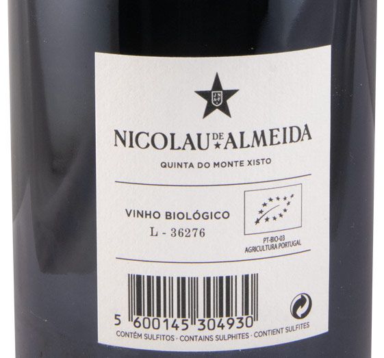 2021 Quinta do Monte Xisto Oriente biológico red