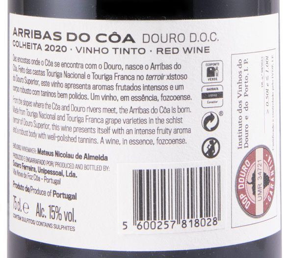 2020 Arribas do Côa red