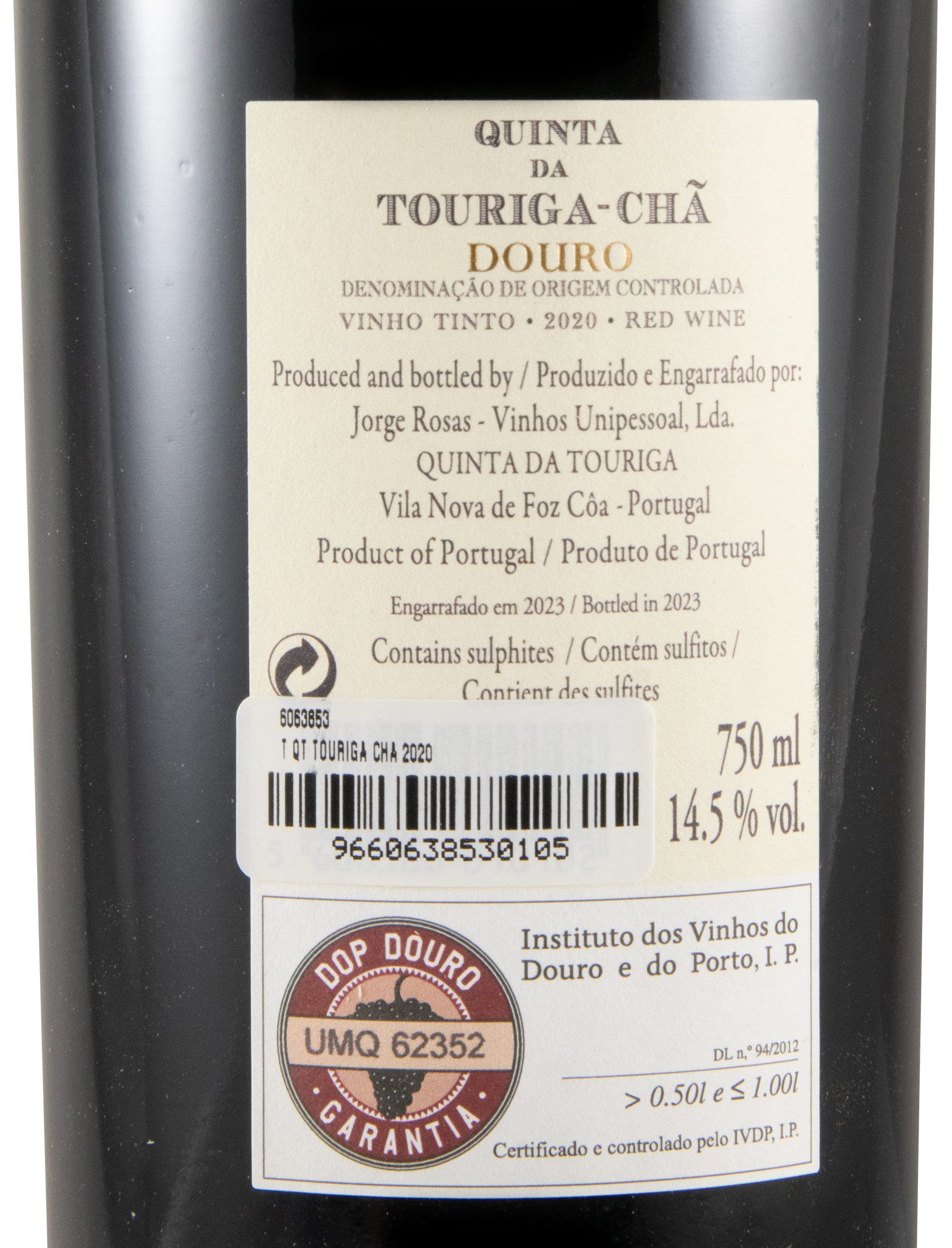 2020 Quinta da Touriga-Chã tinto