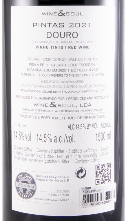 2021 Pintas tinto 1,5L