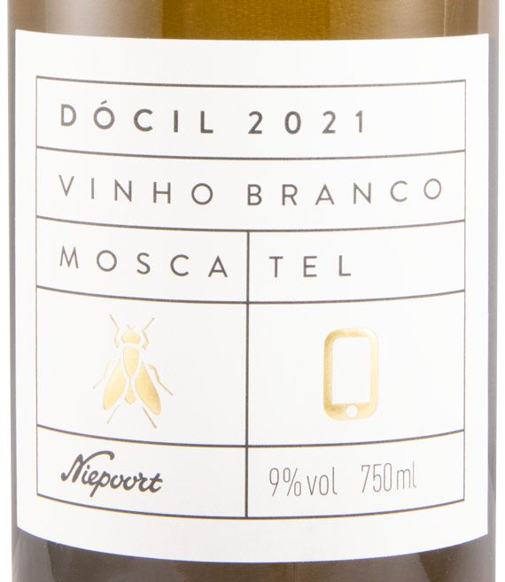2021 Niepoort Projectos Moscatel Dócil branco (rótulo danificado)