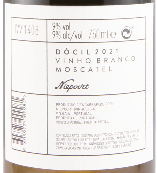 2021 Niepoort Projectos Moscatel Dócil white