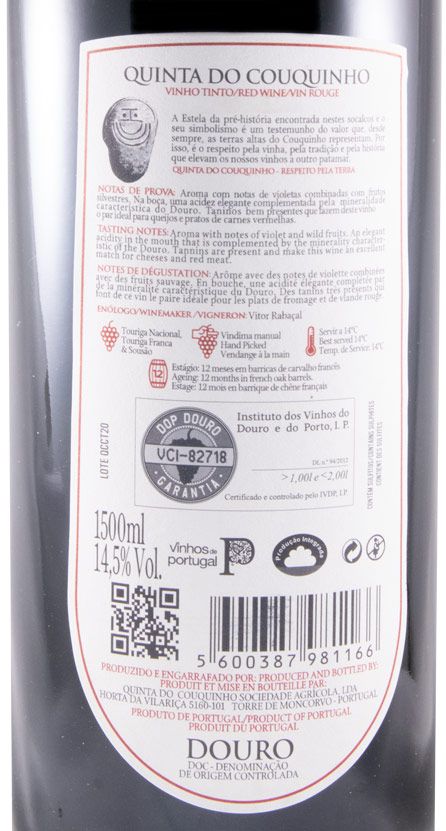 2020 Quinta do Couquinho tinto 1,5L