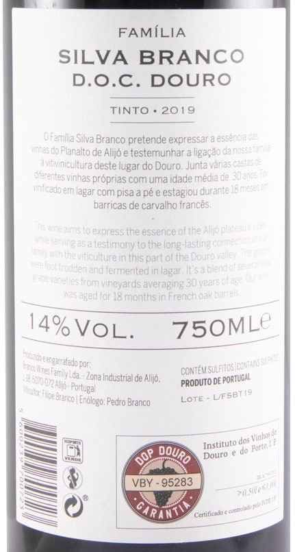 2019 Família Silva Branco tinto