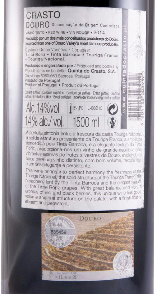 2014 Crasto tinto 1,5L
