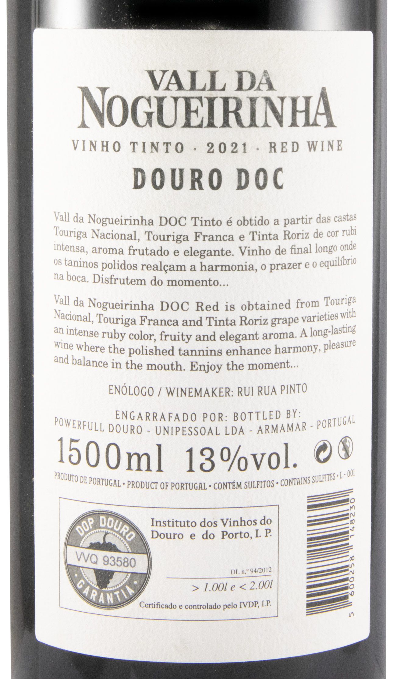 2021 Vall da Nogueirinha red 1.5L