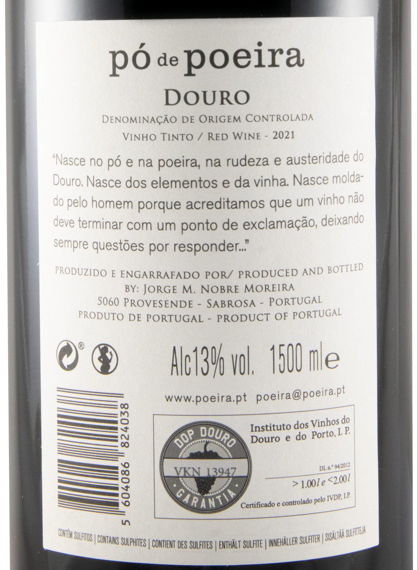 2021 Pó de Poeira red 1.5L