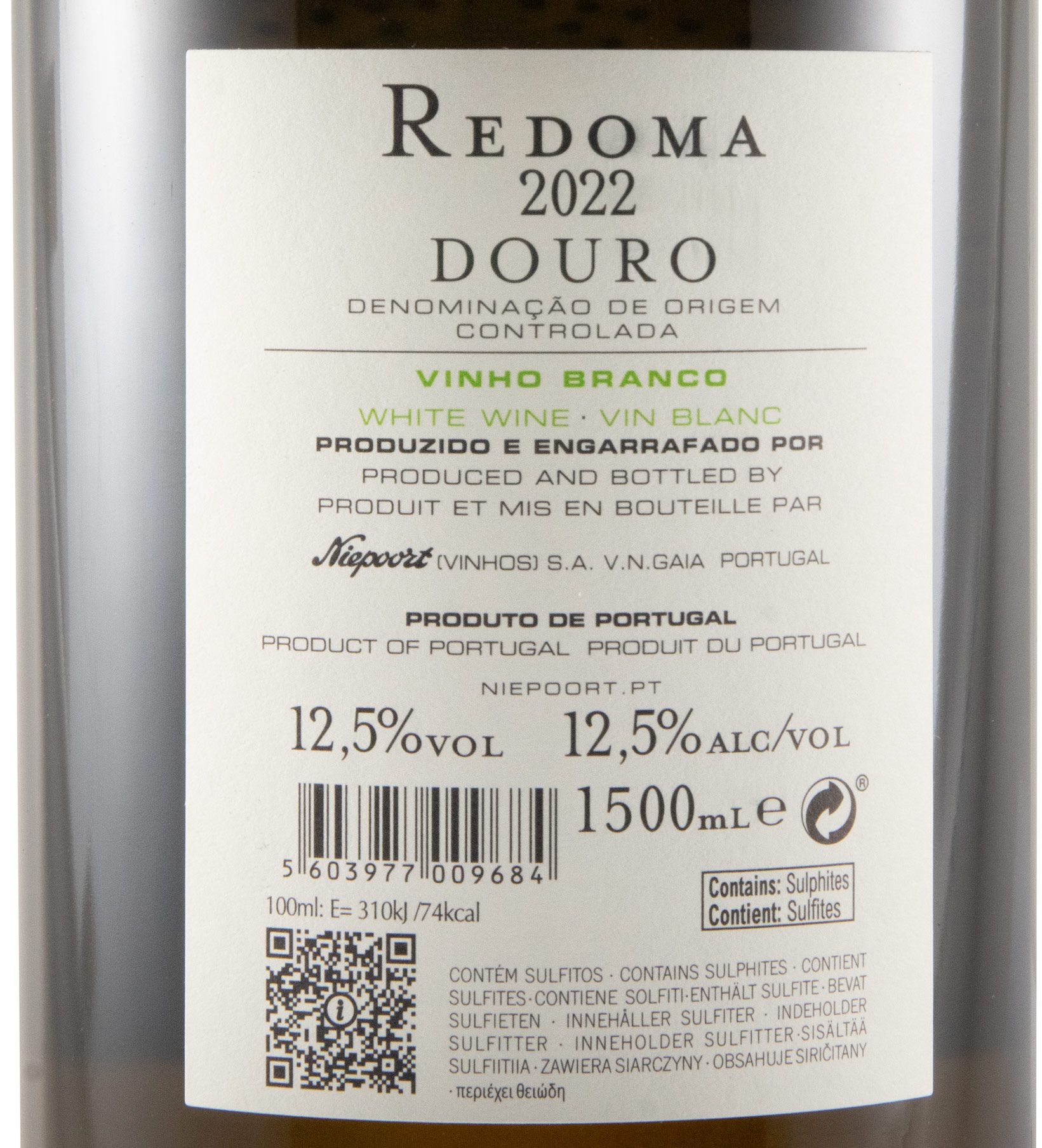 2022 Niepoort Redoma white 1.5L