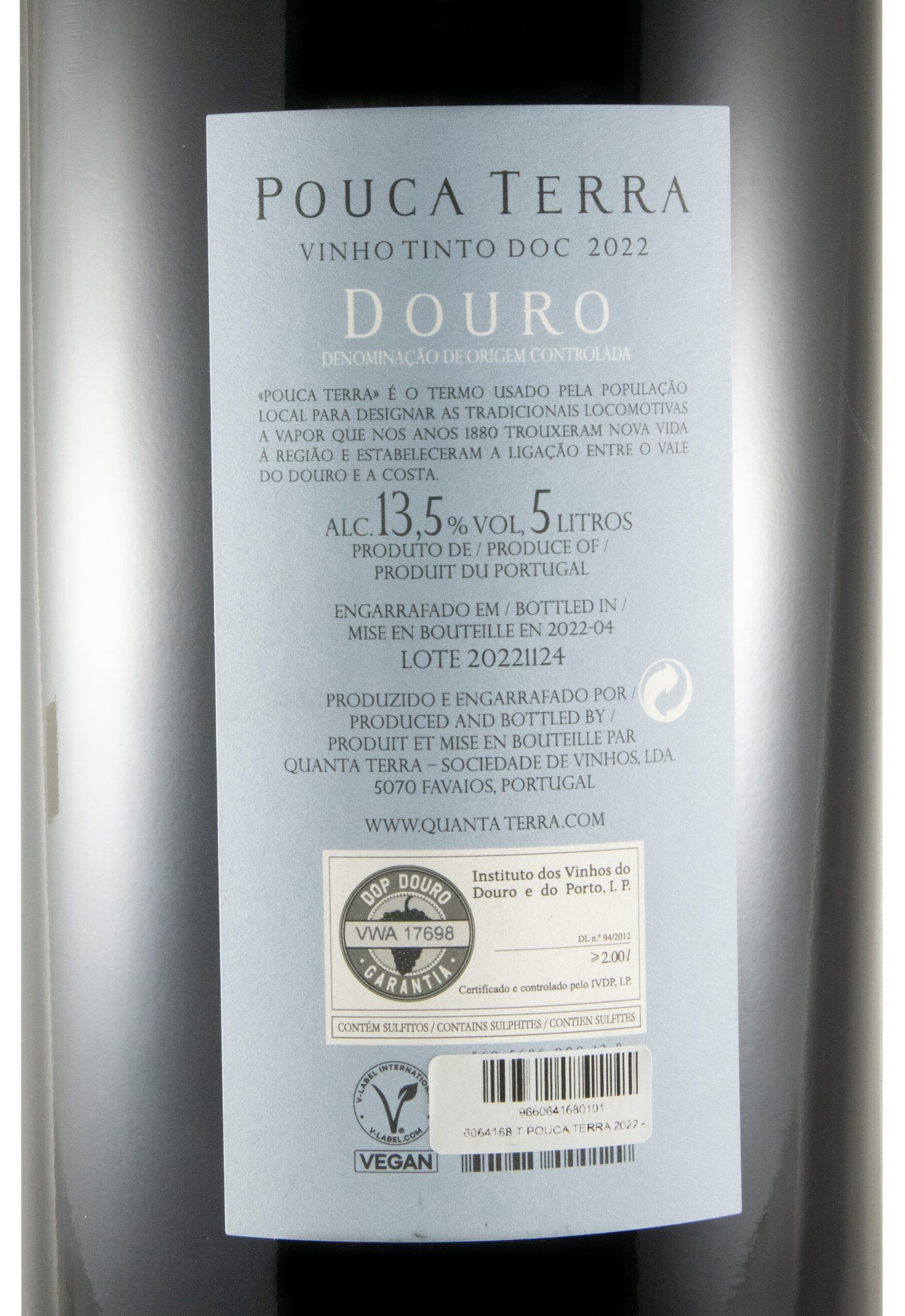2022 Pouca Terra red 5L