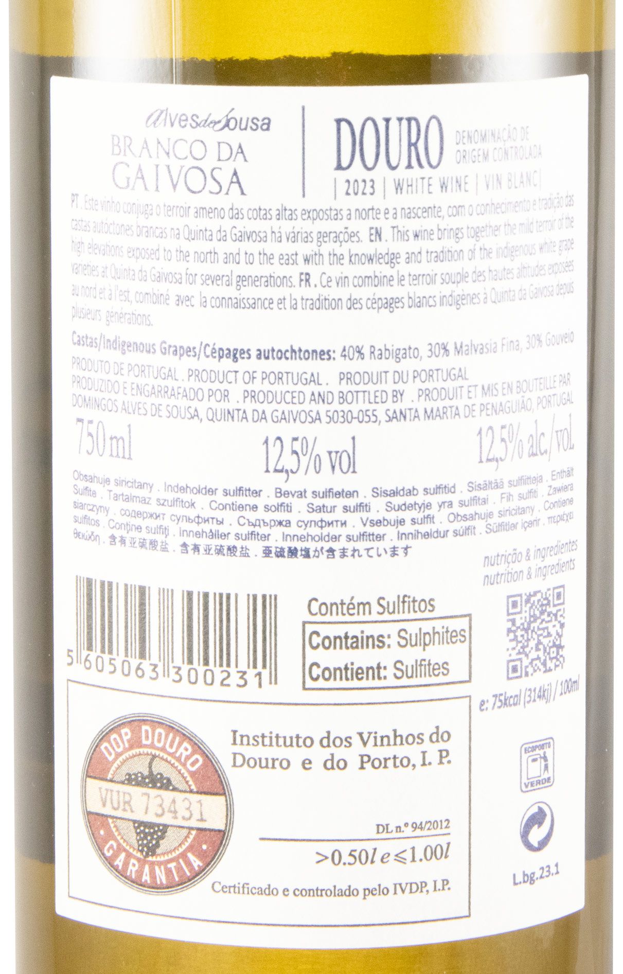 2023 Branco da Gaivosa branco