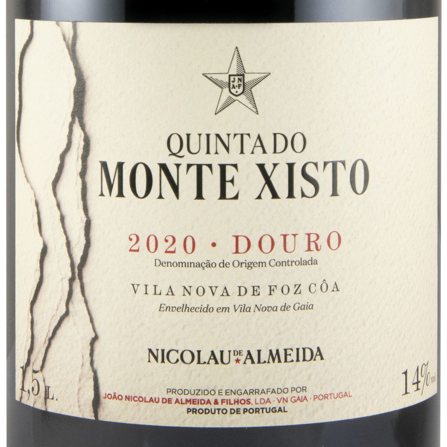 2020 Quinta do Monte Xisto biológico tinto 1,5L