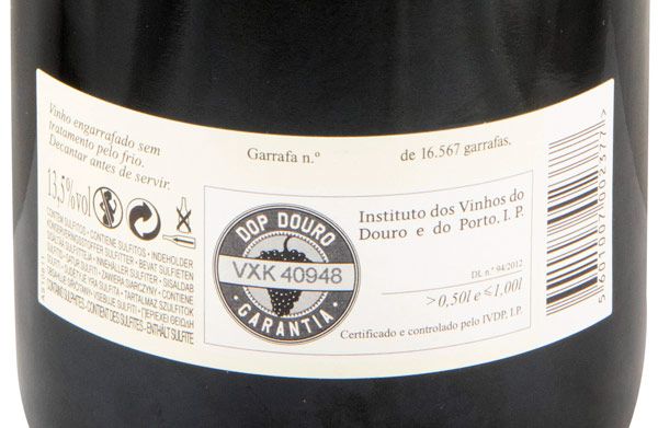 2015 Barca Velha red
