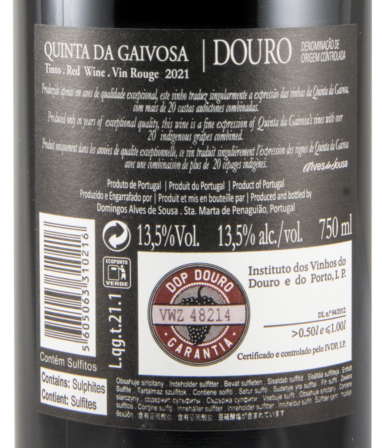 2021 Quinta da Gaivosa tinto
