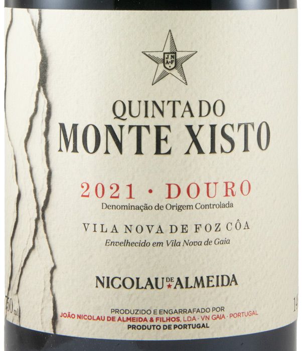 2021 Quinta do Monte Xisto biológico tinto