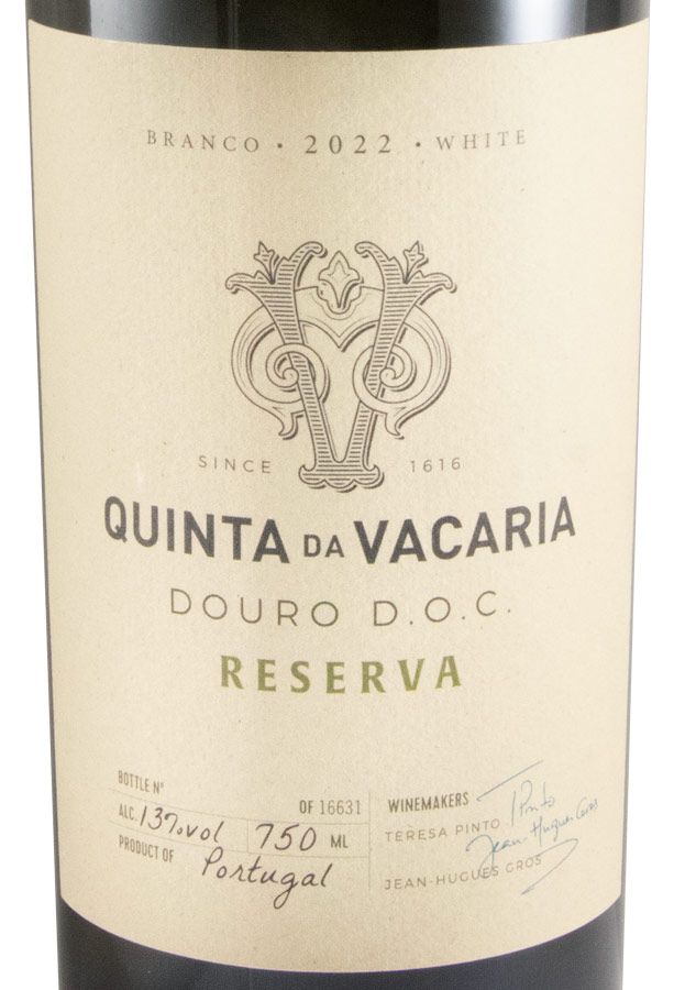 2022 Quinta da Vacaria Reserva white