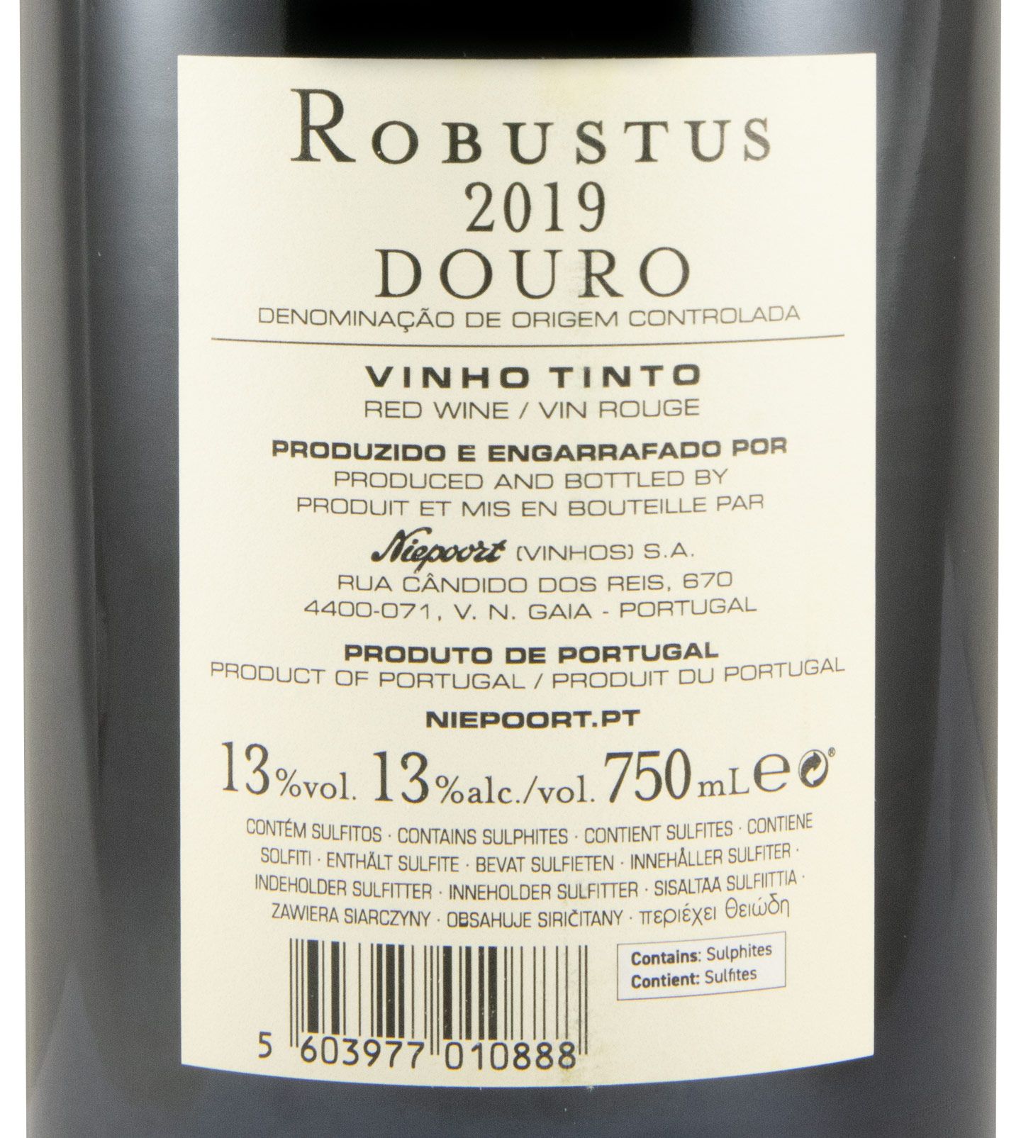 2019 Niepoort Robustus tinto