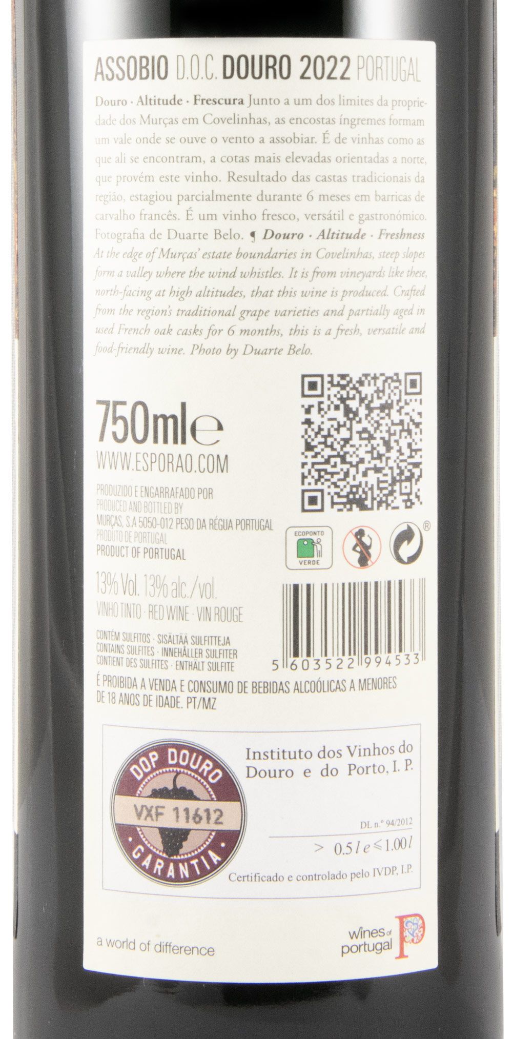 2022 Assobio tinto