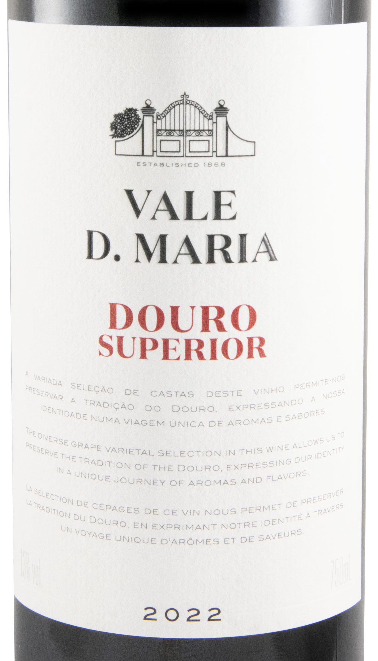 2022 Vale D. Maria Douro Superior tinto