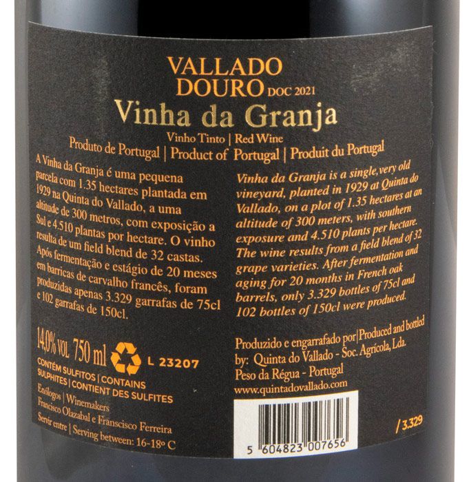 2021 Vallado Vinha da Granja tinto
