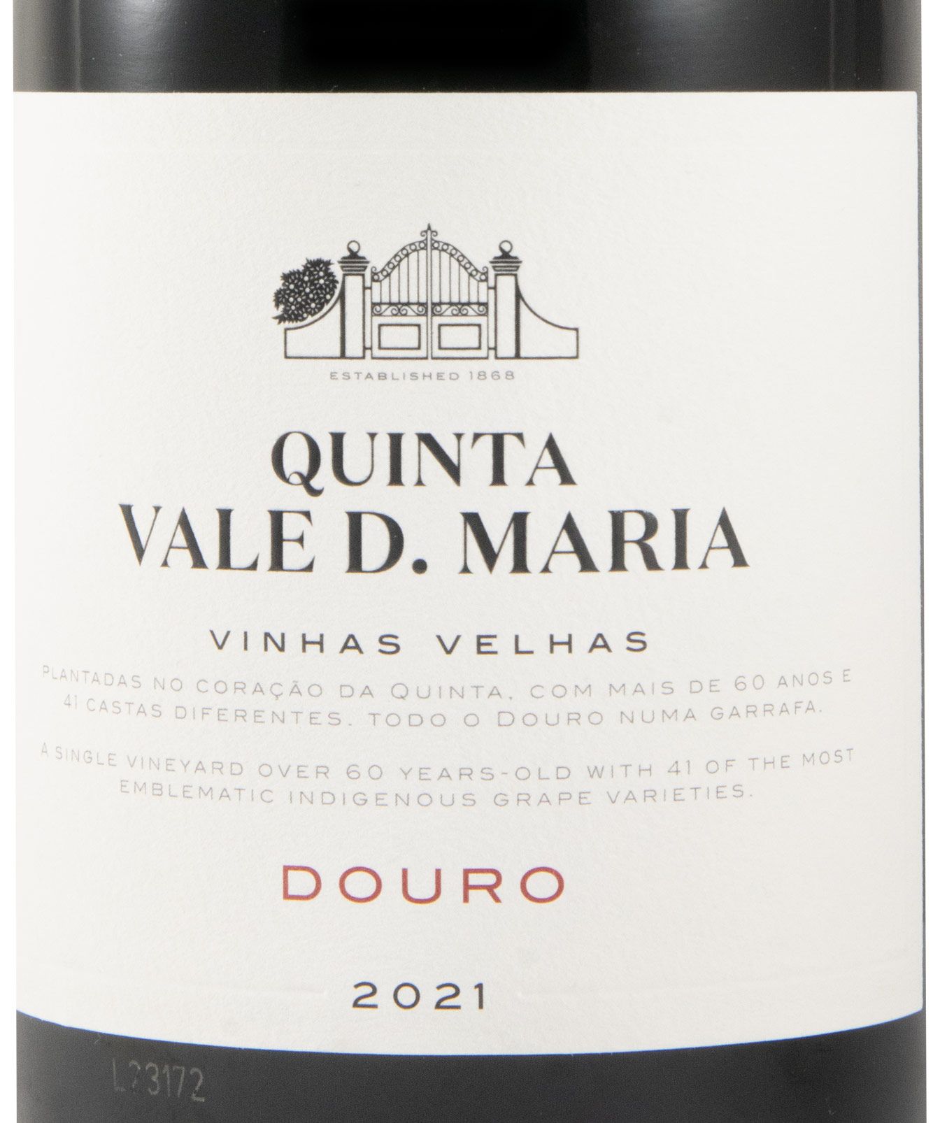 2021 Quinta Vale D. Maria Vinhas Velhas tinto