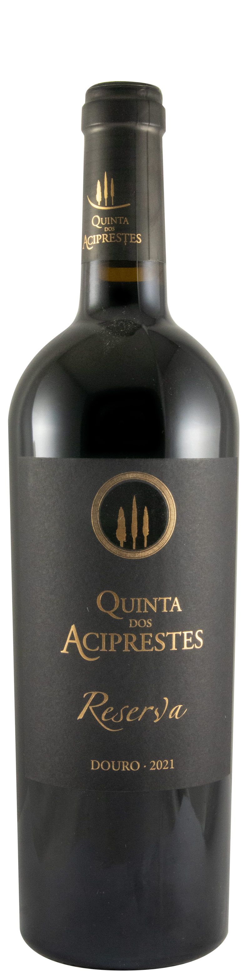 2021 Quinta dos Aciprestes Reserva tinto (rótulo danificado)