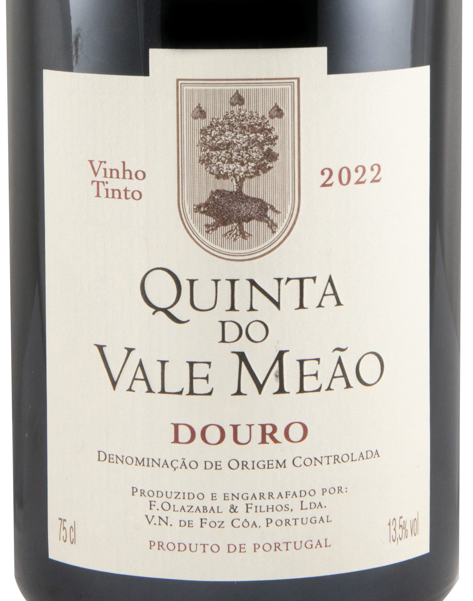 2022 Quinta do Vale Meão red