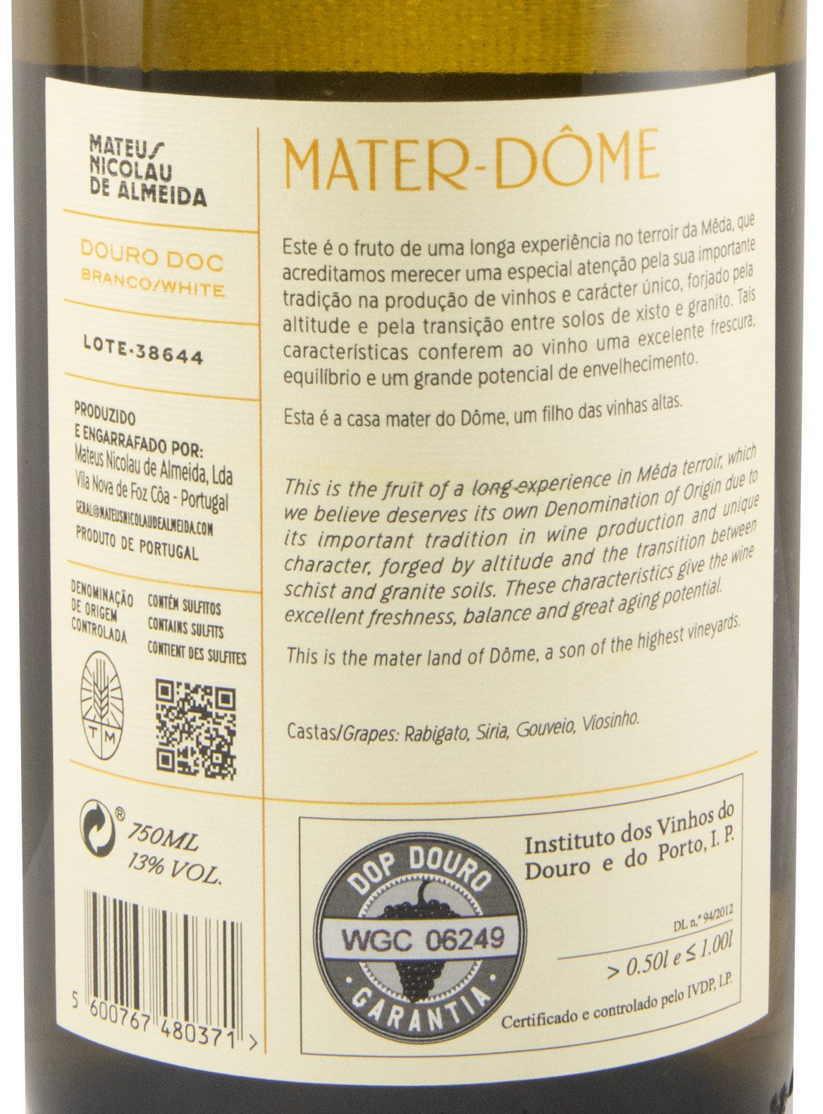 2023 Mater-Dôme white