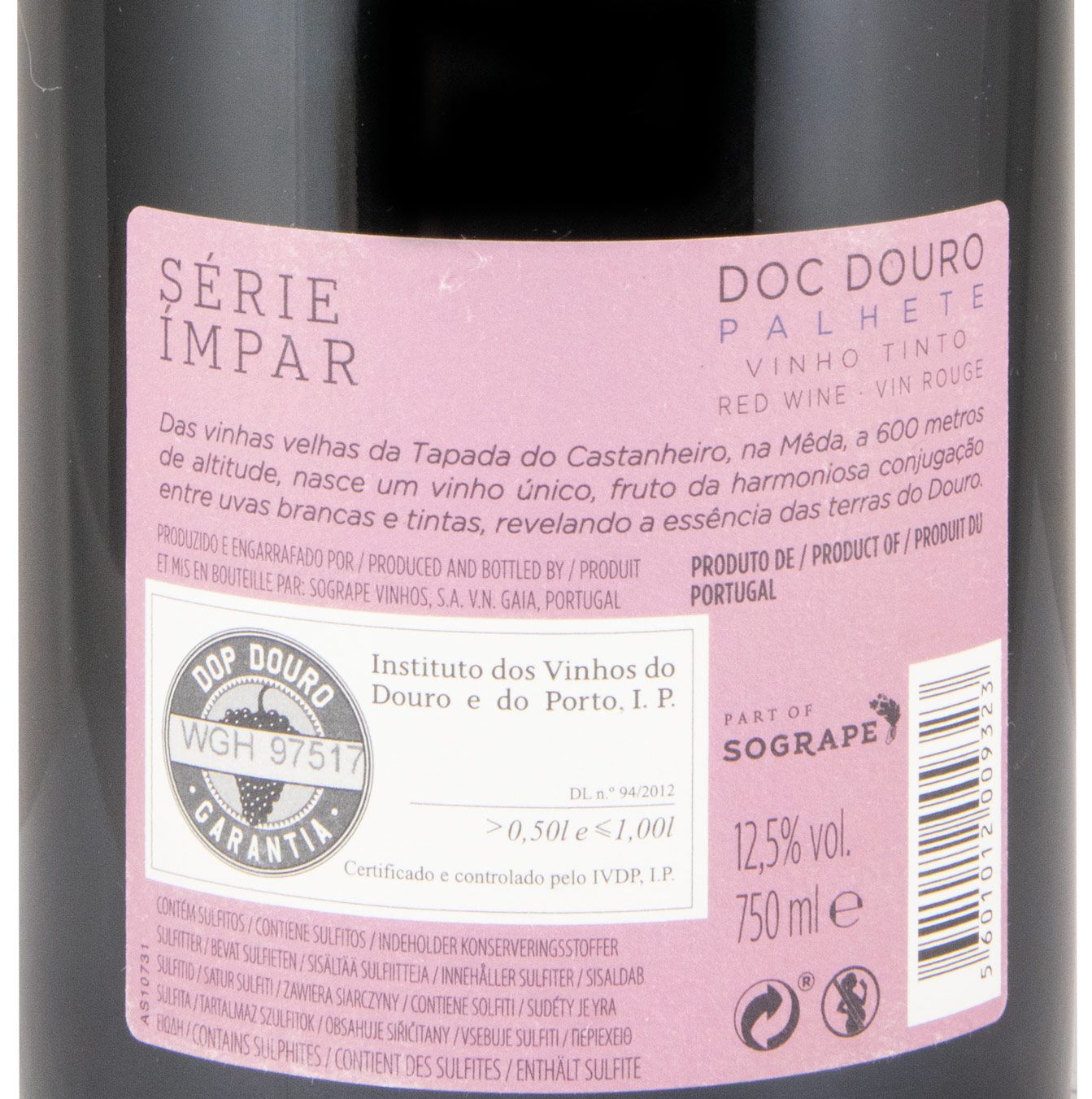 Palhete Série Ímpar