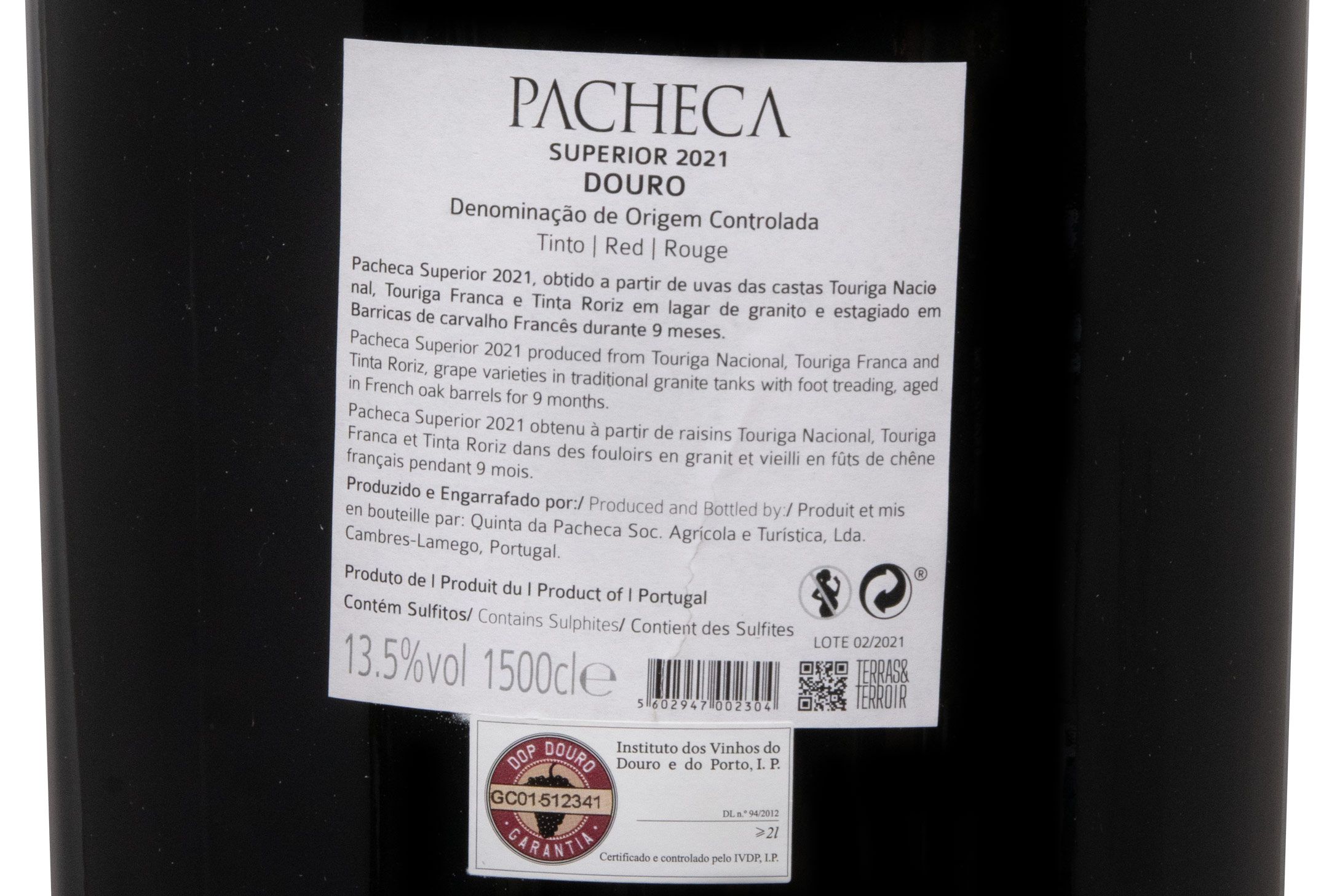 2021 Pacheca Superior red 15L