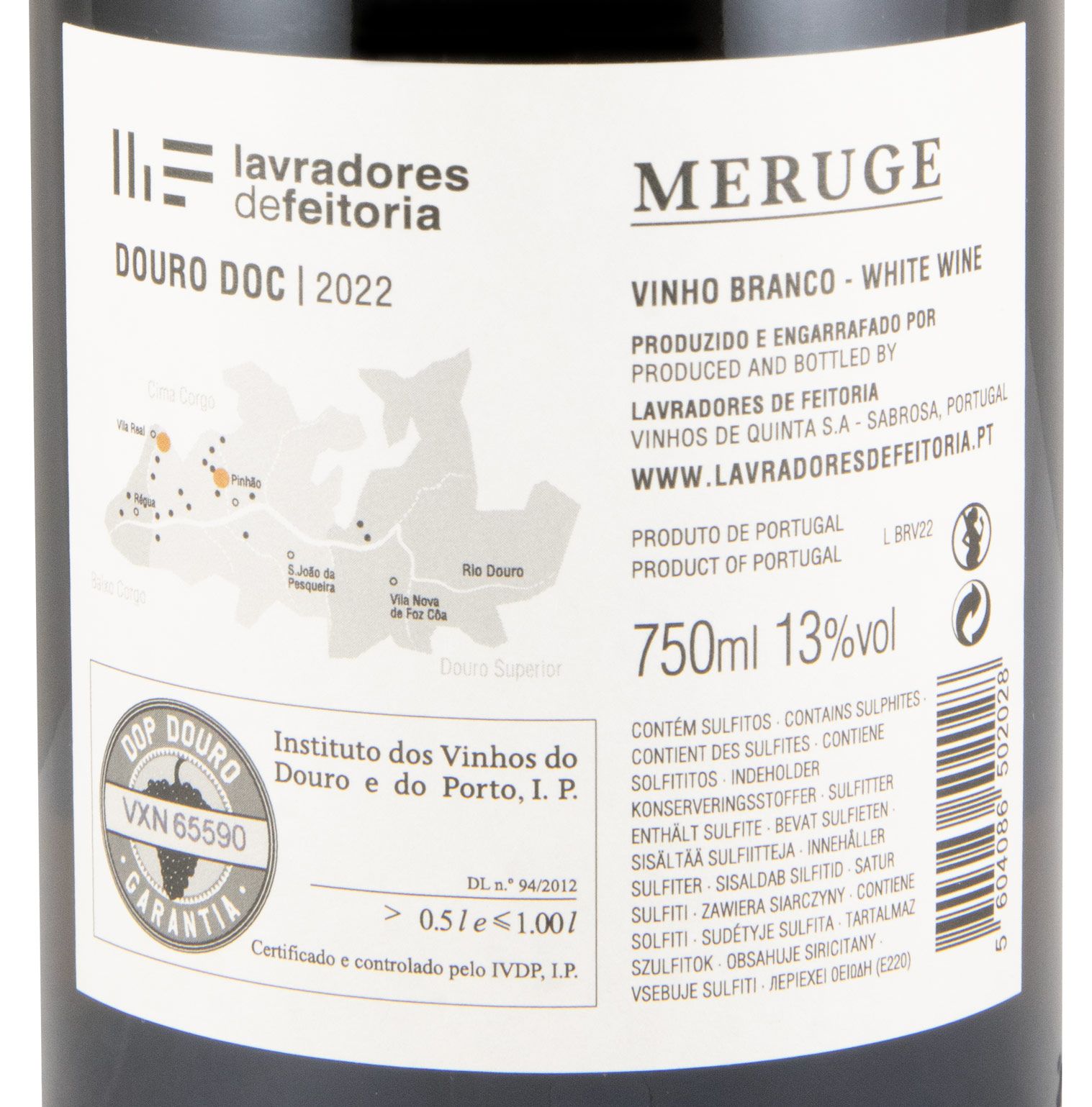 2022 Lavradores de Feitoria Meruge branco
