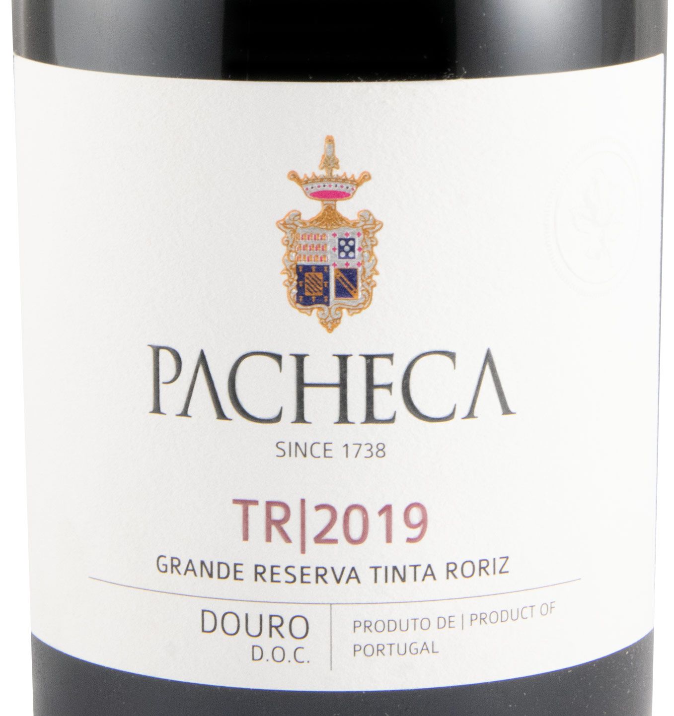 2019 Pacheca Tinta Roriz Grande Reserva red