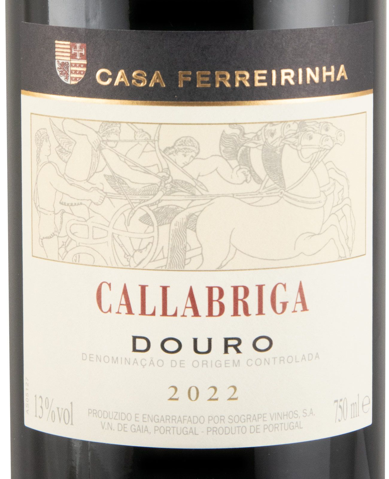 2022 Casa Ferreirinha Callabriga red