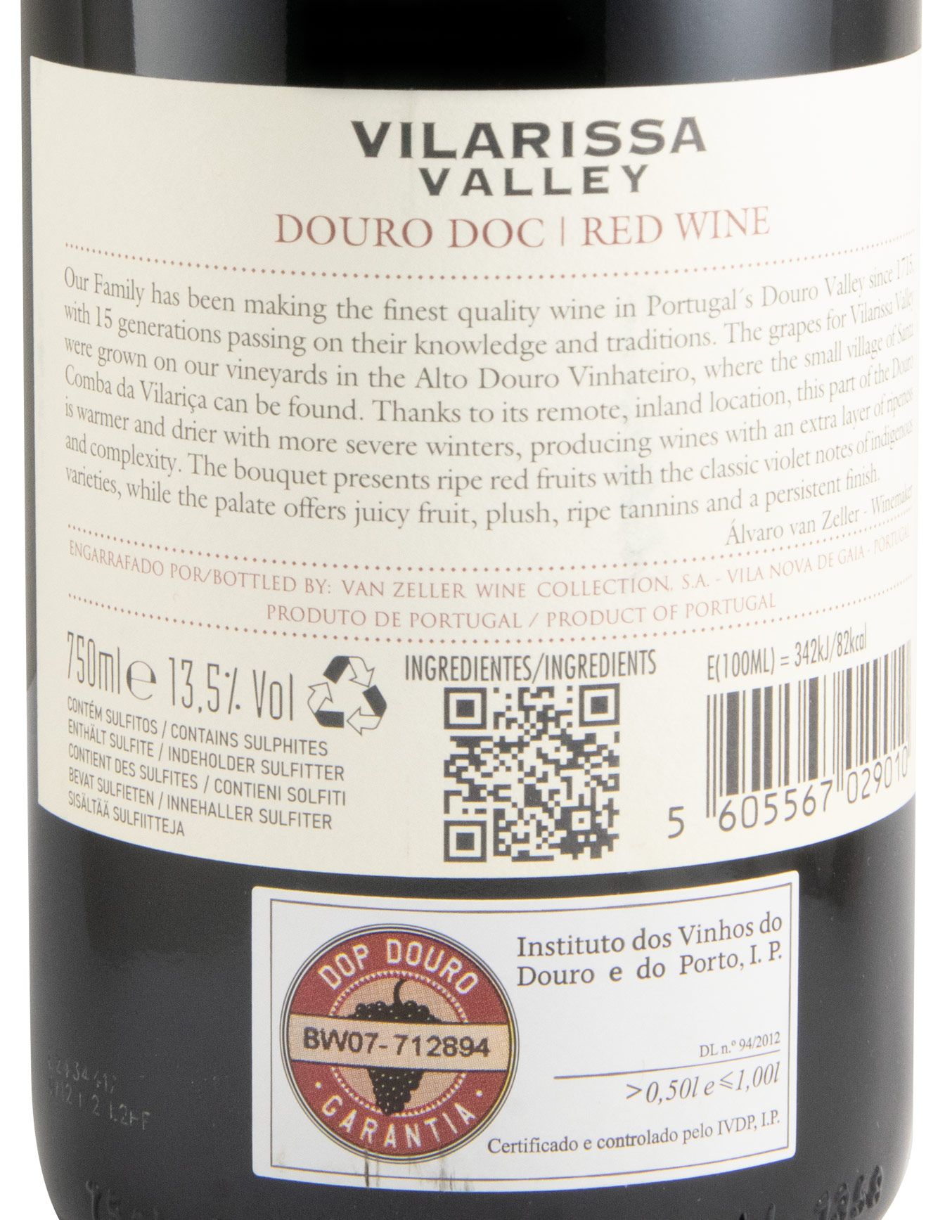 2023 Vilarissa Valley tinto