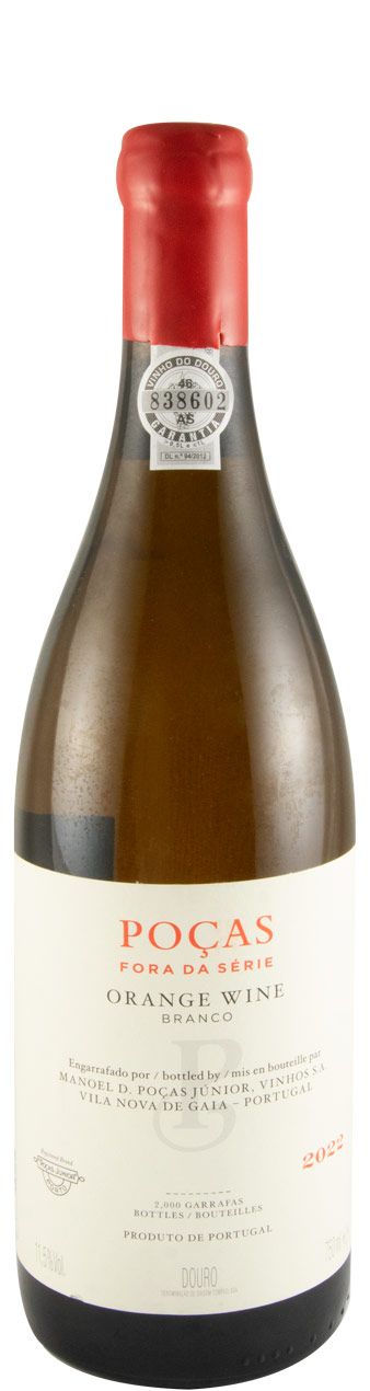 2022 Poças Orange Fora da Série white (damaged label)