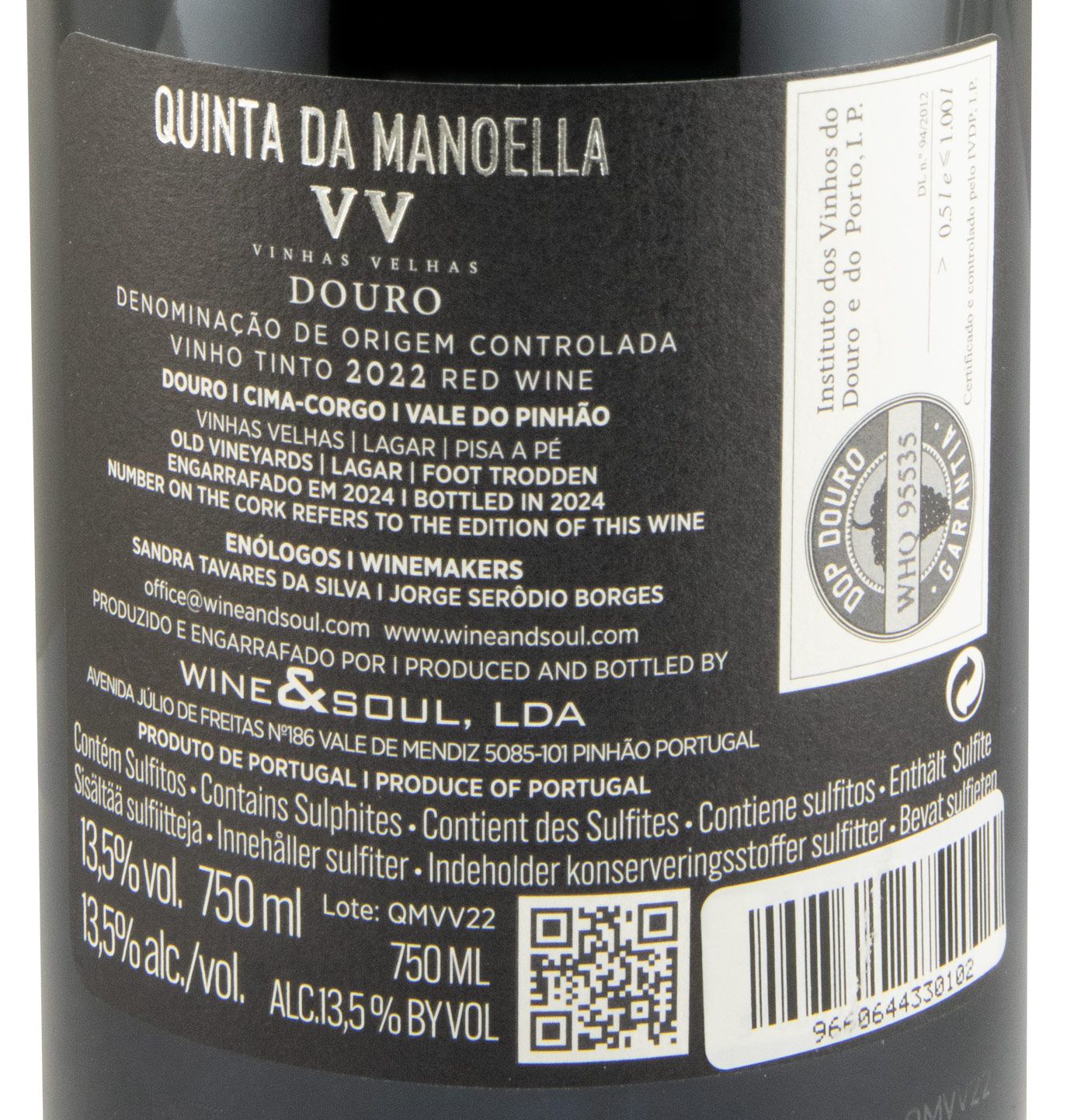 2022 Quinta da Manoella Vinhas Velhas tinto