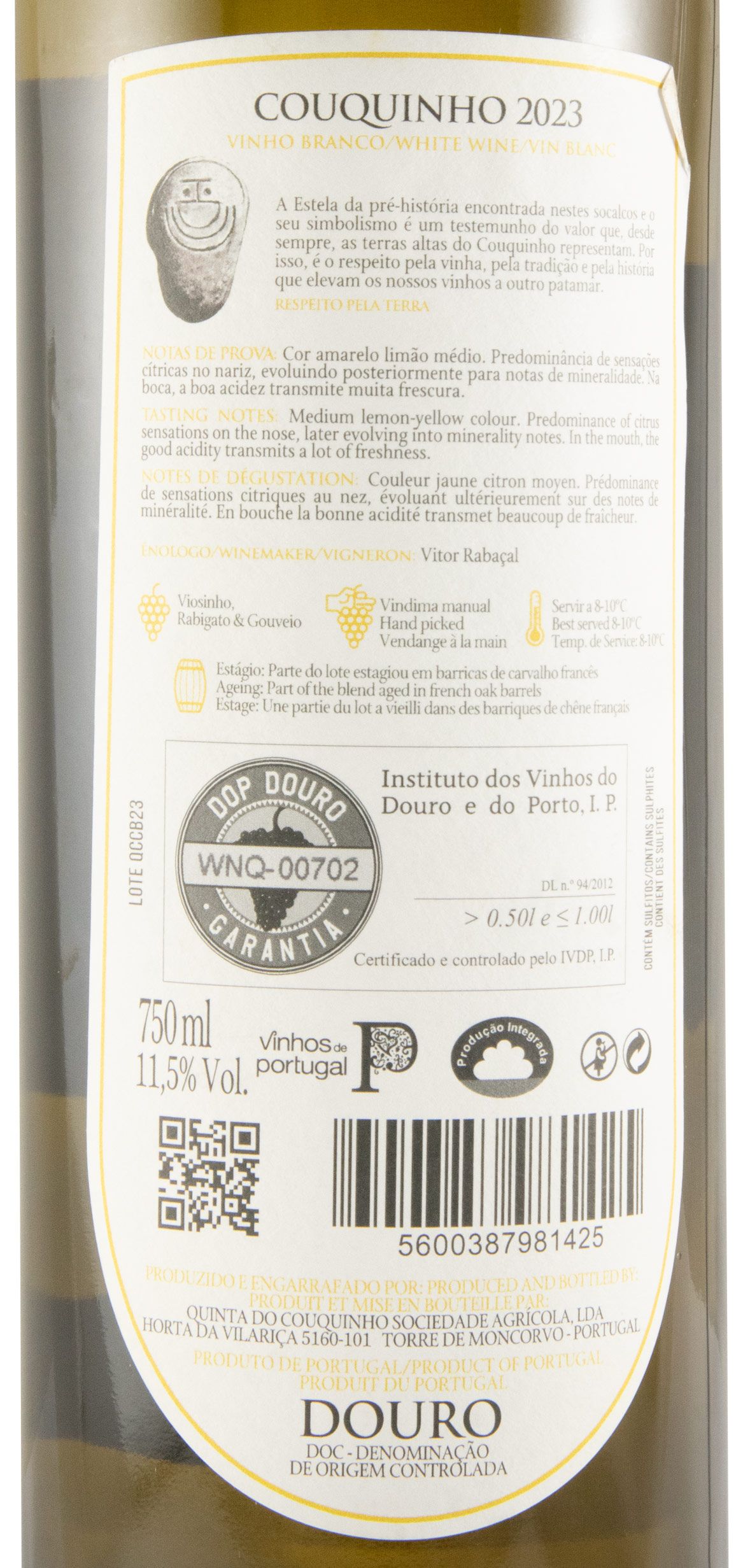 2023 Couquinho Colheita white