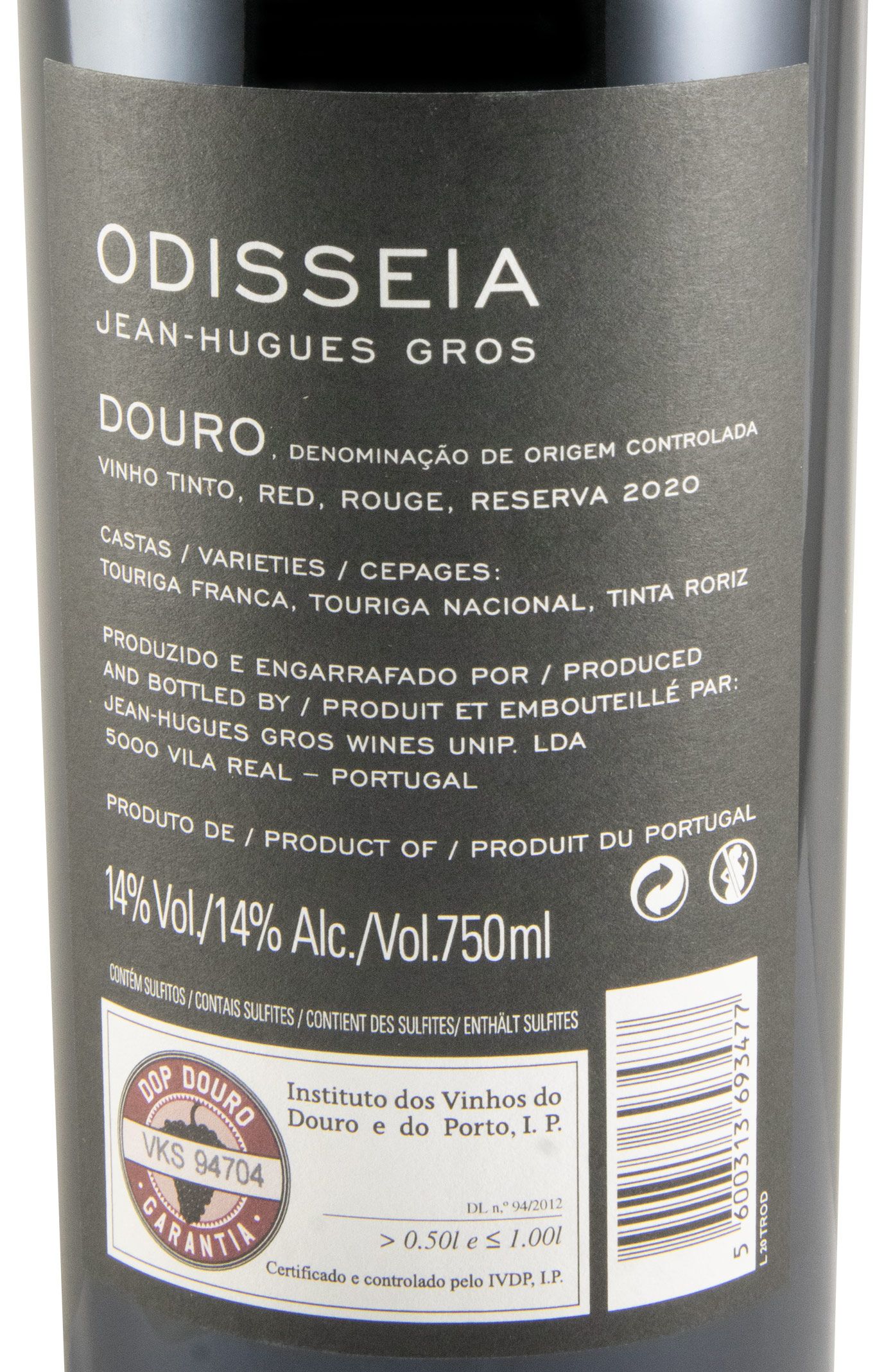 2020 Odisseia Reserva red