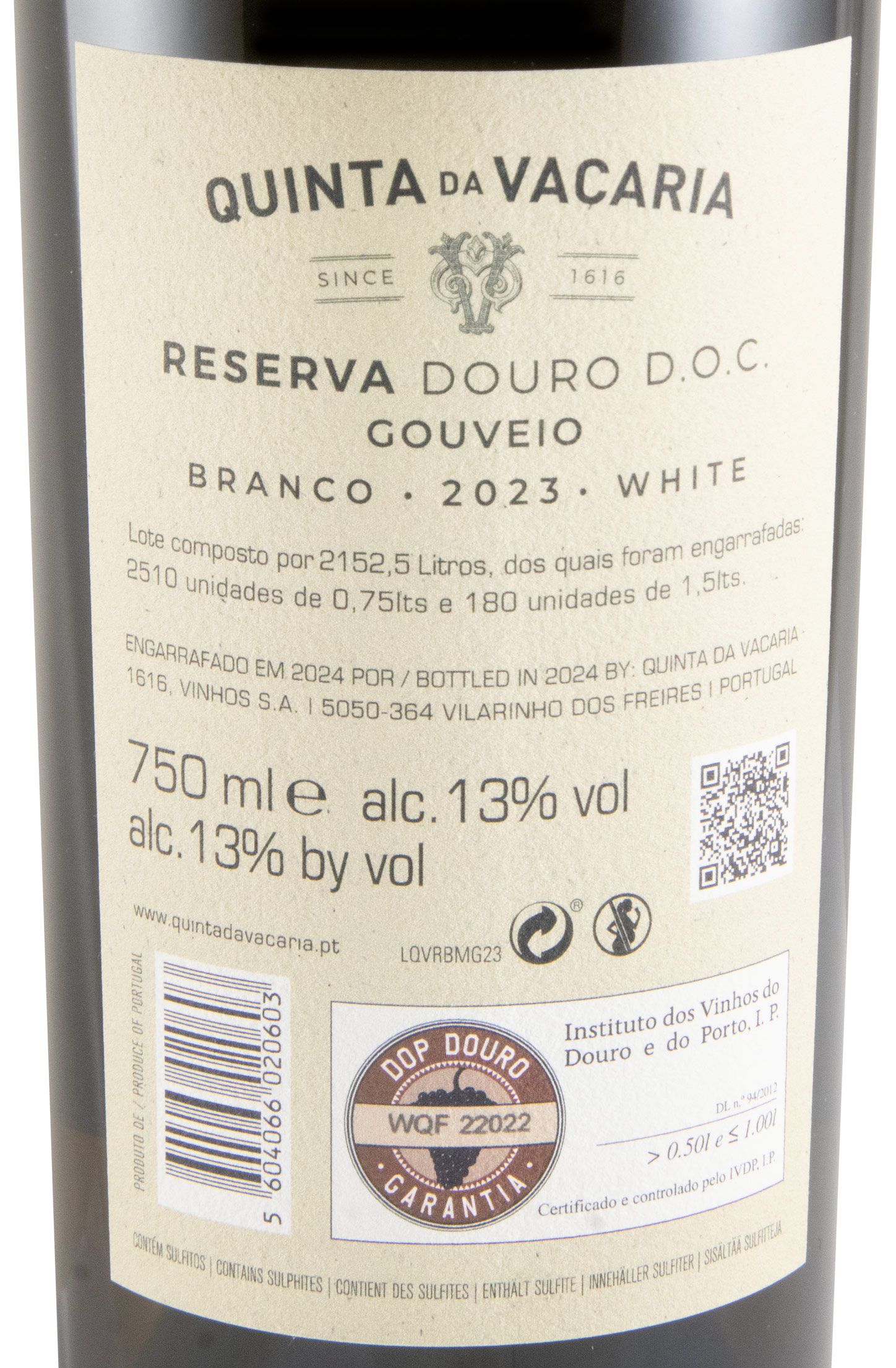 2023 Quinta da Vacaria Gouveio Reserva branco