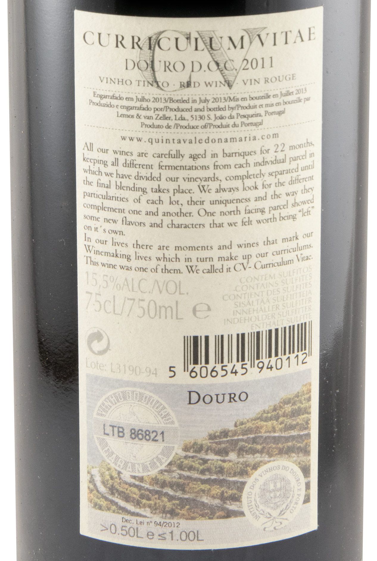 2011 Curriculum Vitae tinto