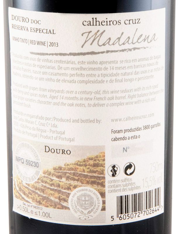2013 Madalena Reserva Especial tinto