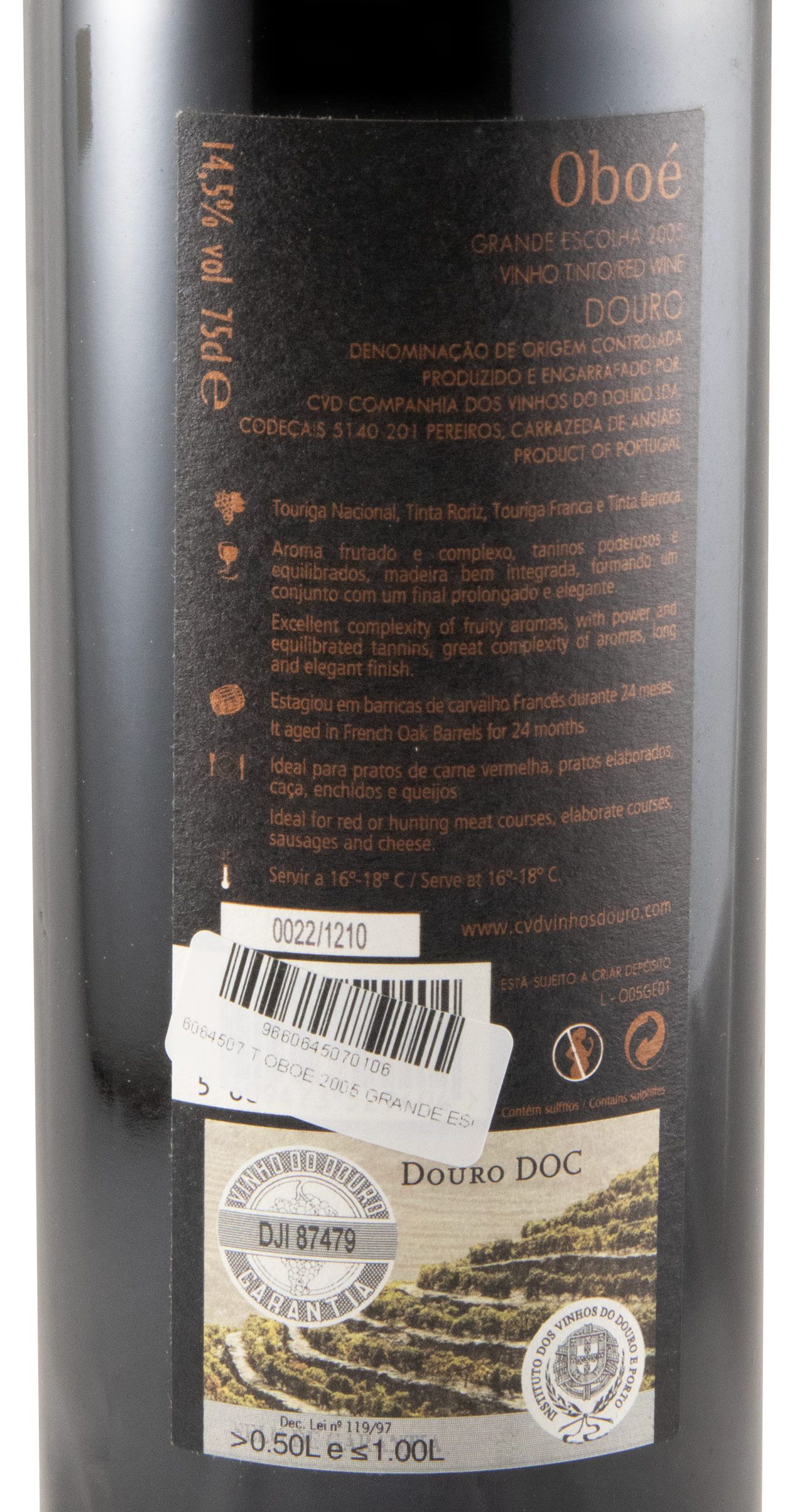 2005 Oboé Grande Escolha red
