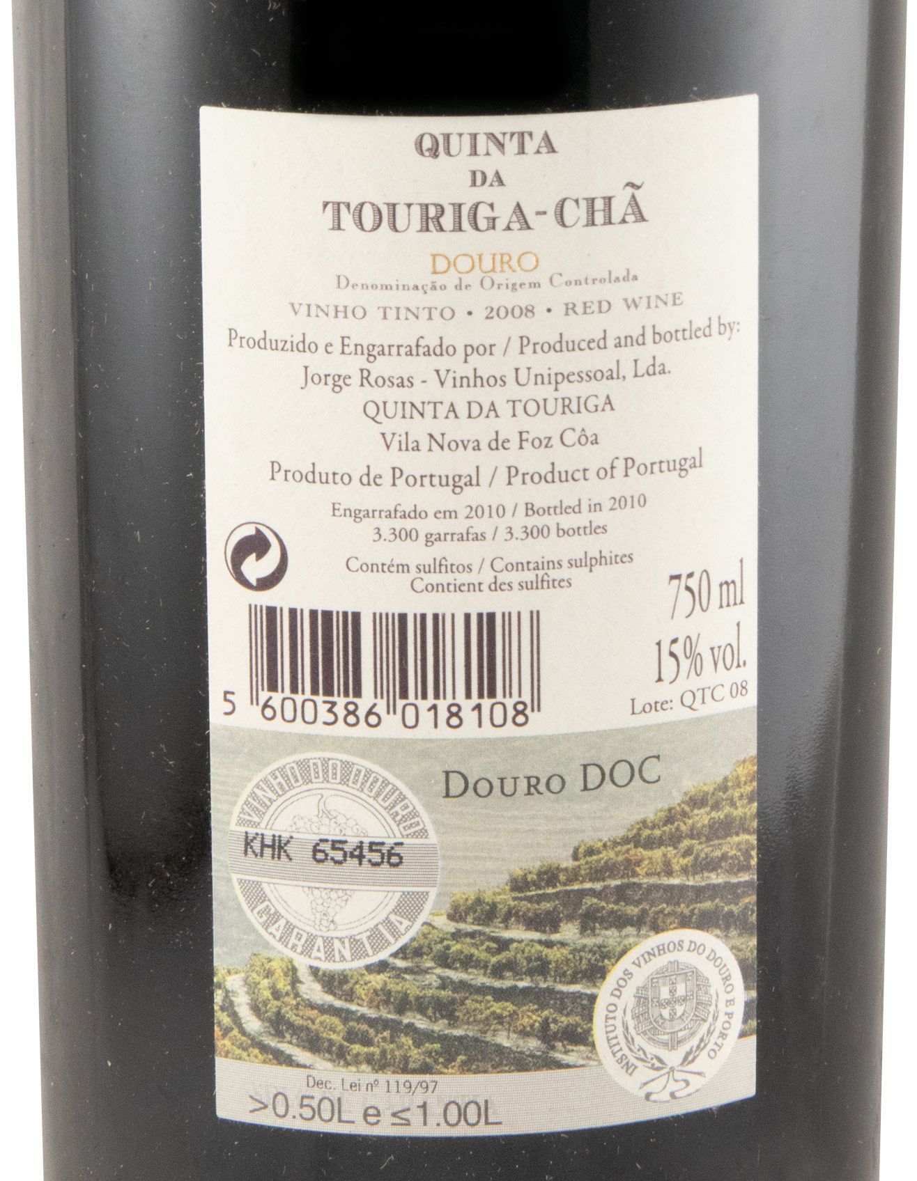2008 Quinta da Touriga-Chã tinto