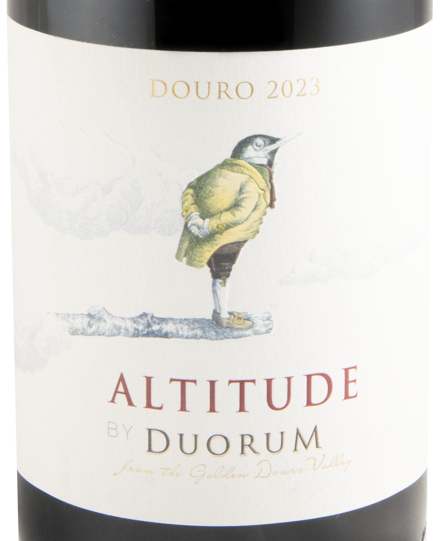 2023 Altitude by Duorum tinto (rótulo danificado)